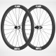 Ruota in Carbonio Ultralight 700C 45x28mm Tubeless con Gancio/Senza Gancio / Tubolare per Bicicletta da Strada